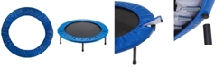 Upperbounce Mini Round Foldable Replacement Trampoline Safety Pad Spring Cover for 6 Legs